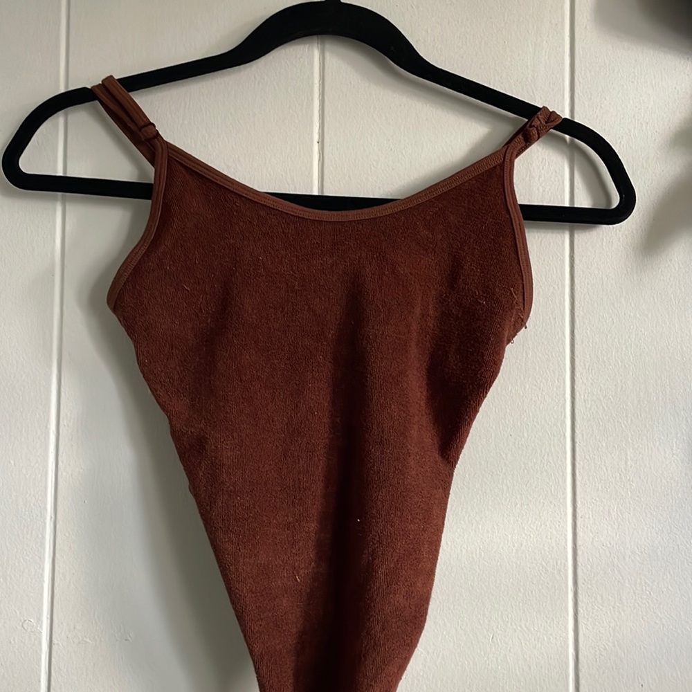 Brown Body Suit